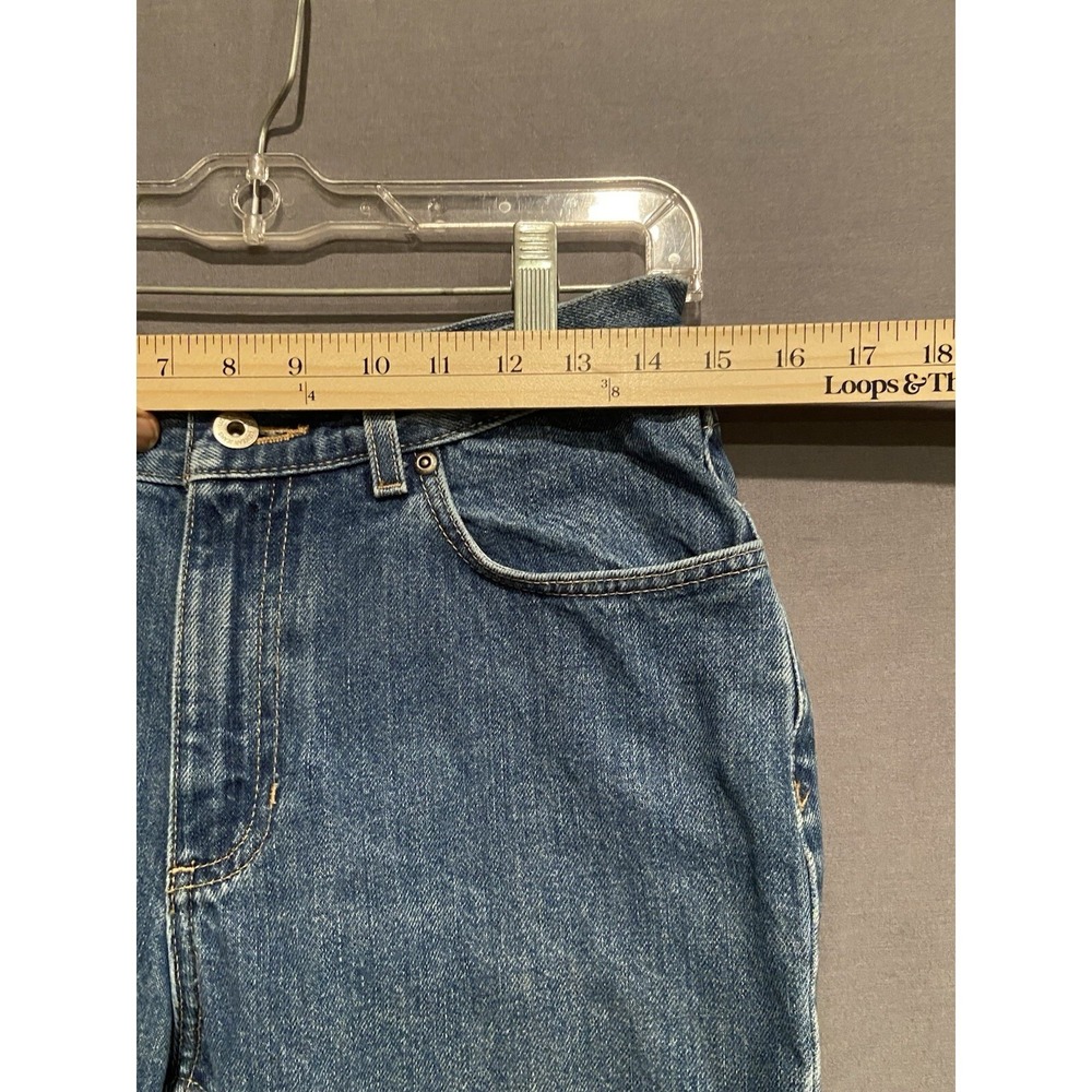 Liz Claiborne Lizwear Jeans Womens 8 Regular Blue Slim Fit High Rise Vintage - Picture 6 of 8